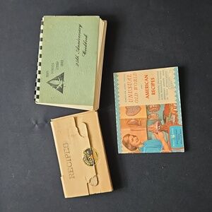 Vintage Recipe Cards/booklets